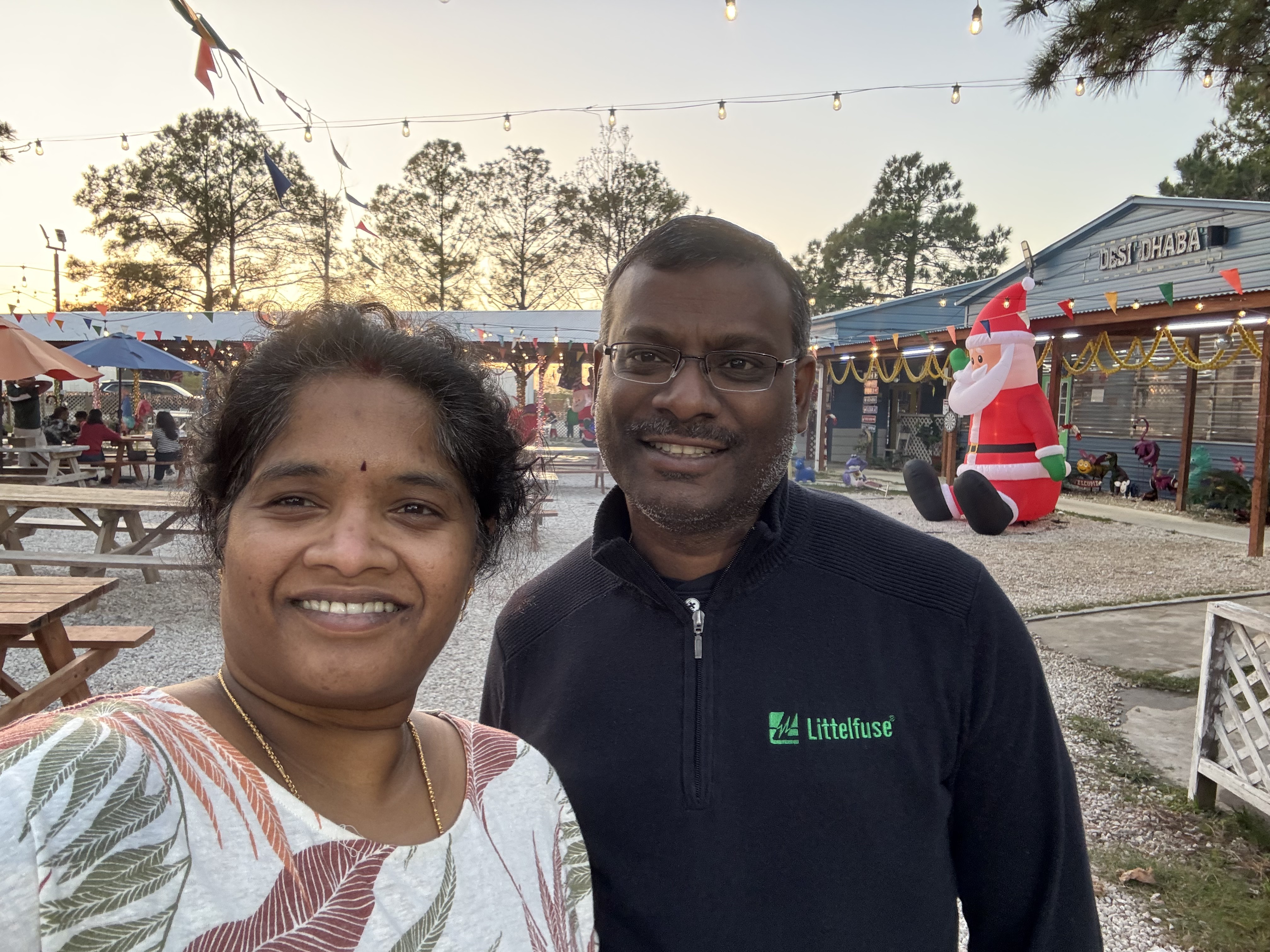 Holiday evening together